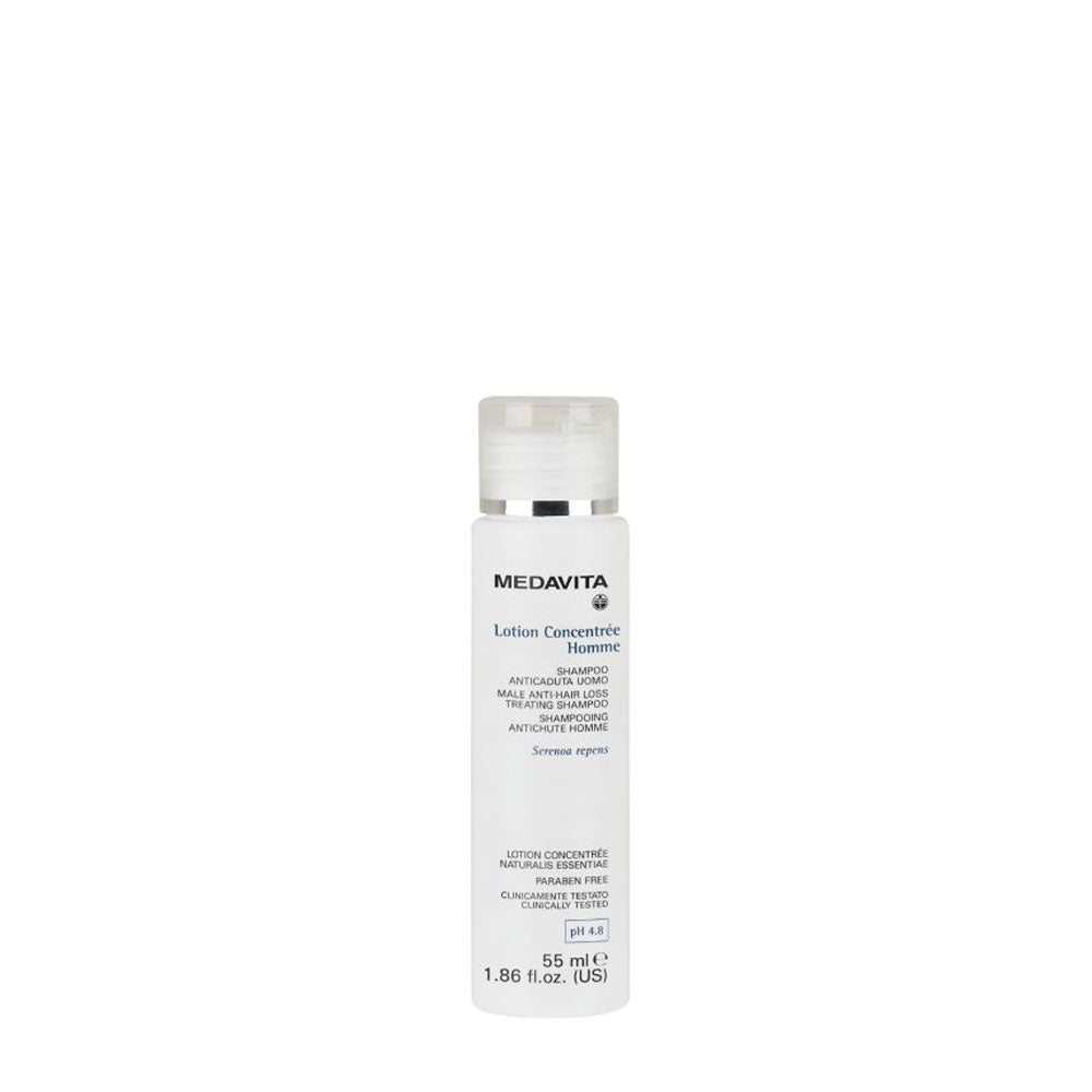 Medavita Cute Lotion Concentrée Homme Anti Hair Loss Treating Shampoo 55ml - shampoo anticaduta uomo pH 4.8