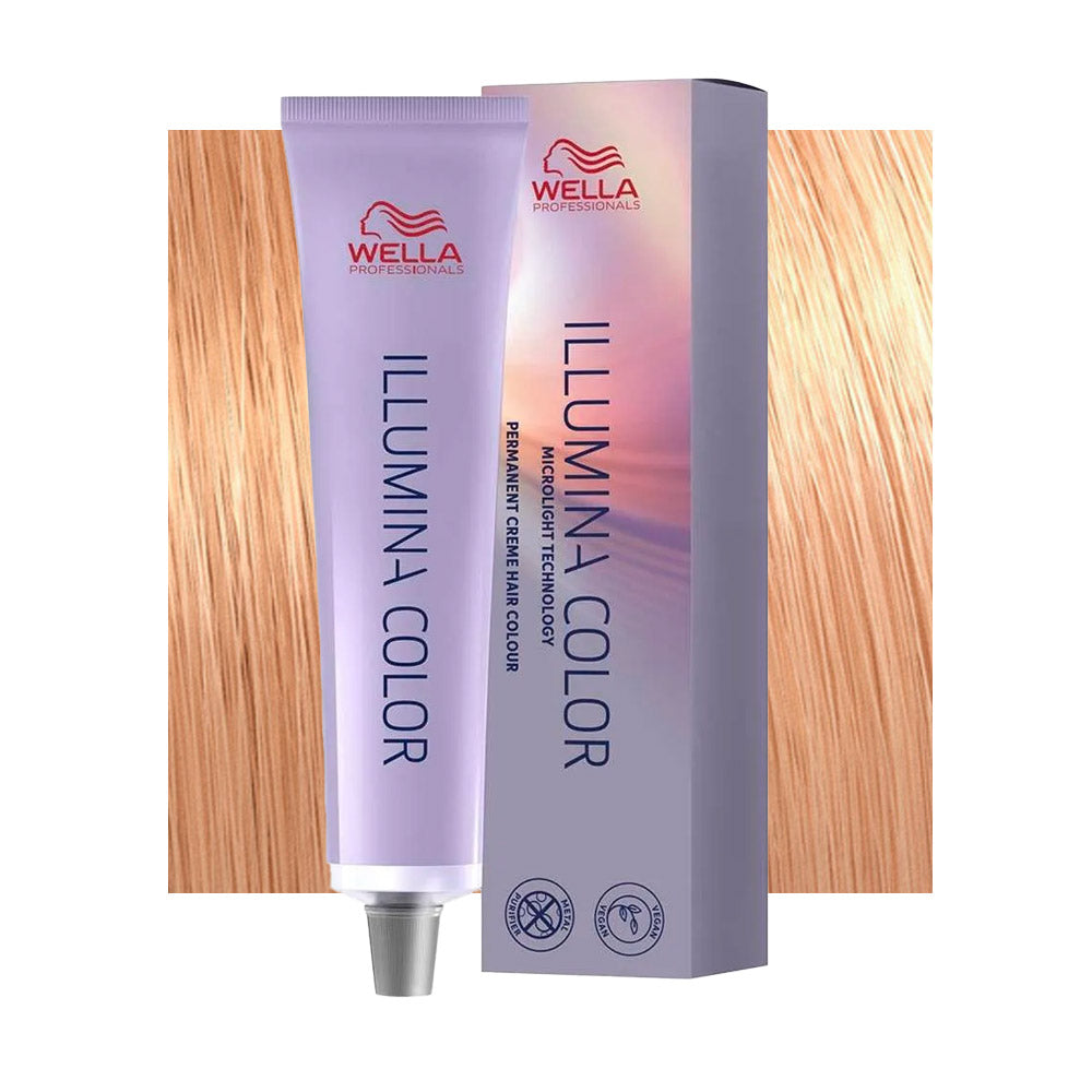 Wella Illumina Color 9/43 Biondo Chiarissimo Rame Dorato 60ml - colorazione permanente