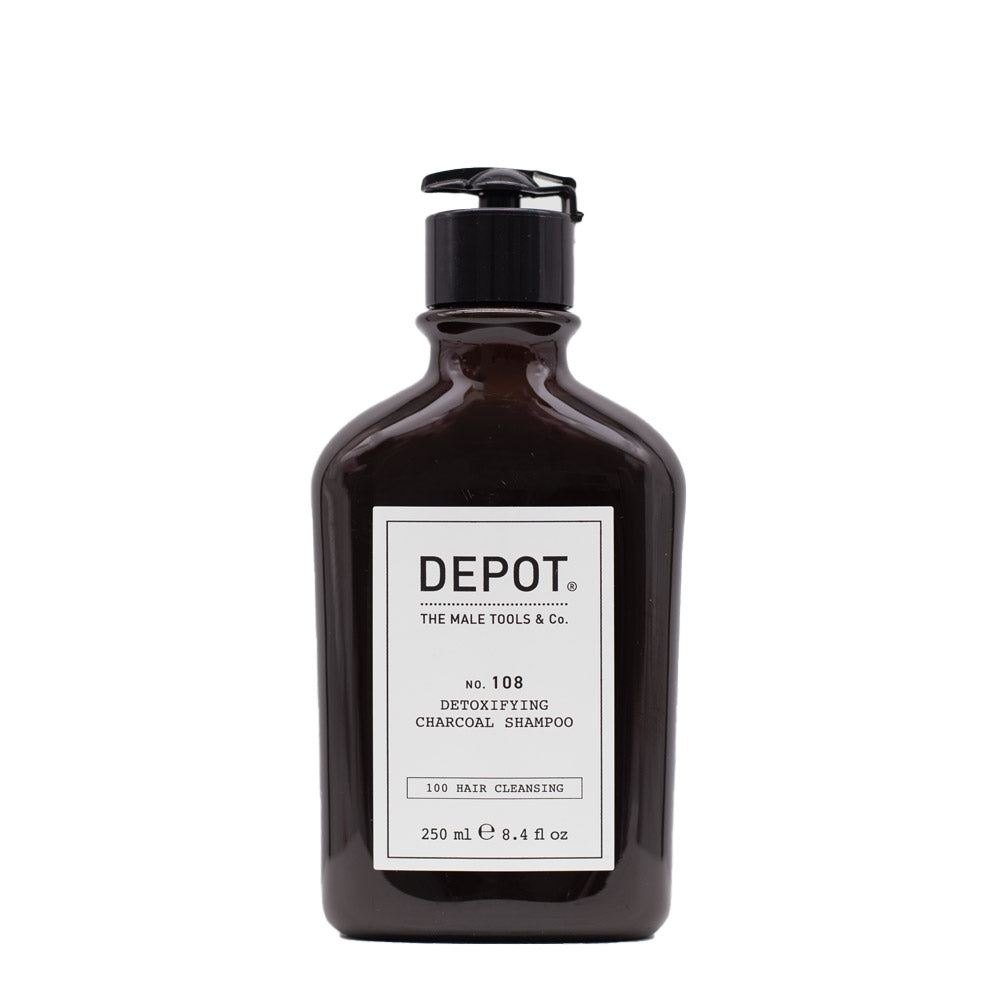 Depot Hair Cleansing No. 108 Detoxifying Charchoal Shampoo 250ml - shampoo detossinante
