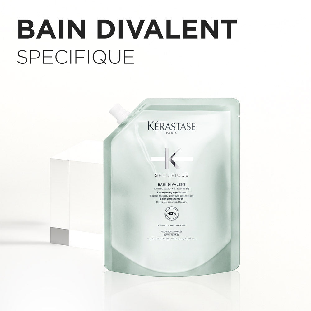 Kérastase Spécifique Bain Divalent Refill 500ml - eco ricarica shampoo capelli grassi