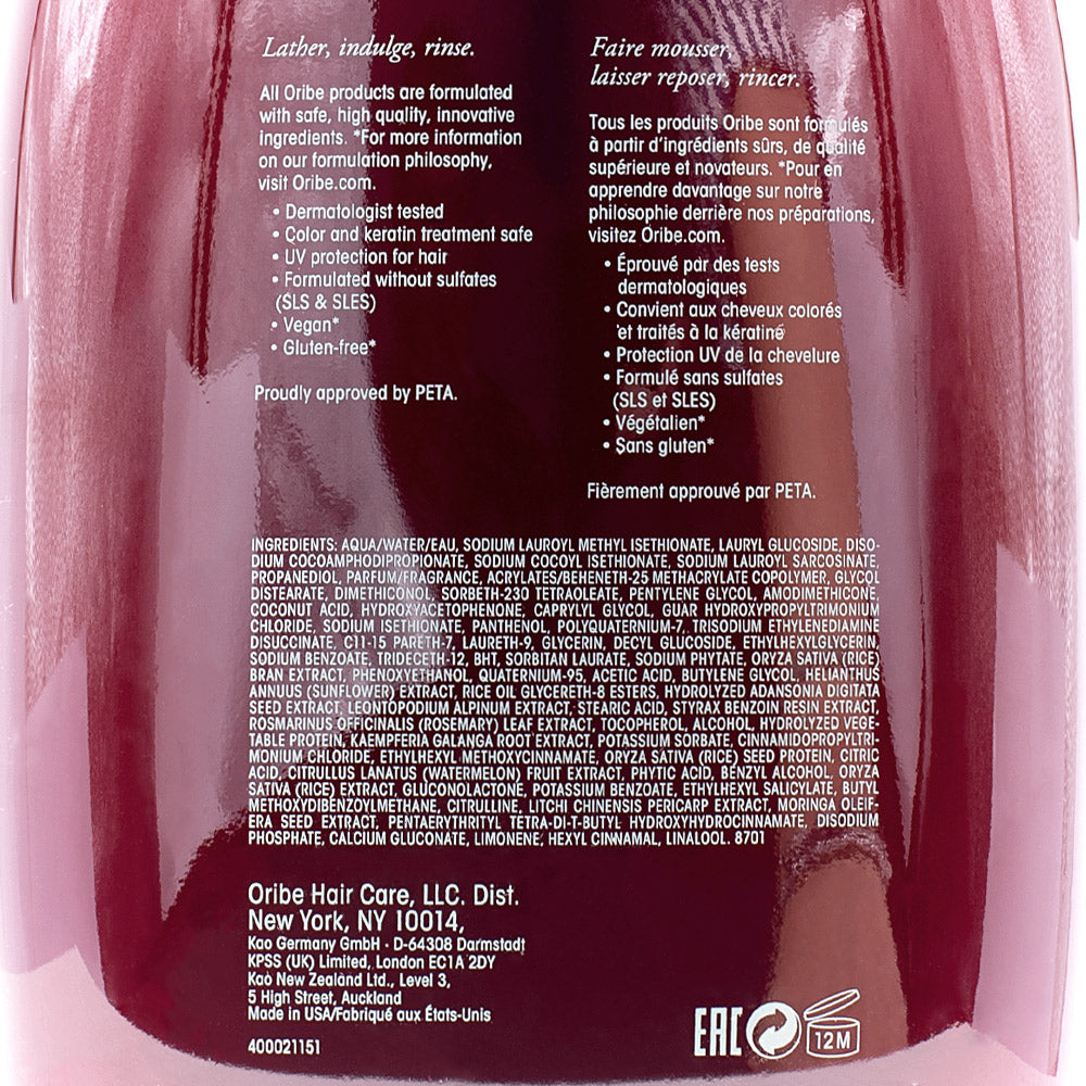 Oribe Shampoo For Beautiful Color 1000ml - shampoo capelli colorati