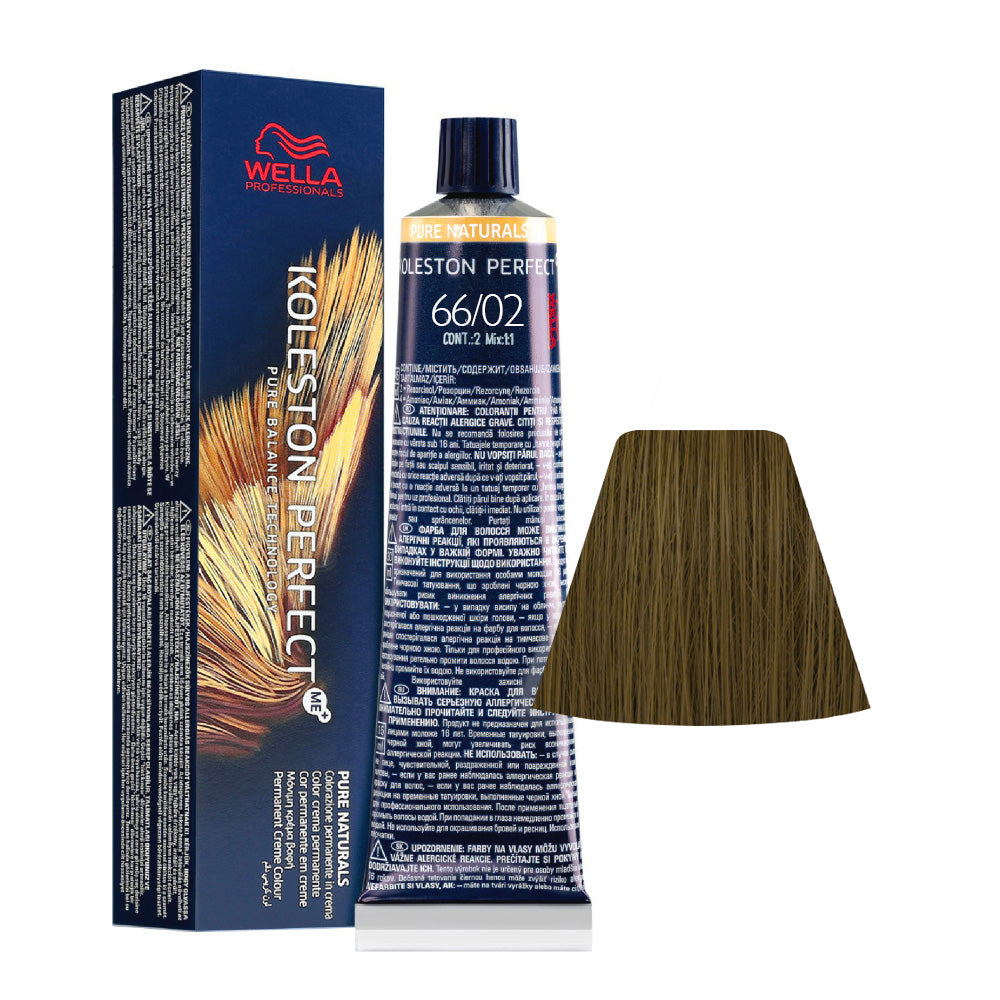 Wella Koleston Perfect Me+  66/02 Biondo Scuro Intenso Naturale Matte 60ml