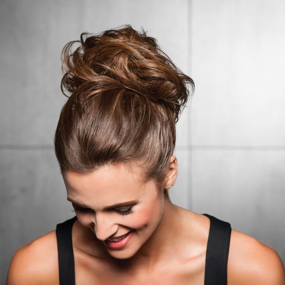 Hairdo Fancy Do Elastico per Capelli Castano Chiaro Con Meches
