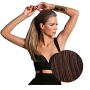 Hairdo Coda Liscia R33 Castano Mogano Ramato 46cm