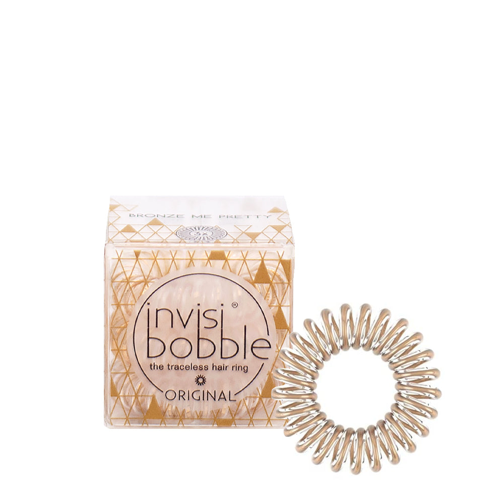 Invisibobble Original Bronze Me Pretty 3pz - elastici a spirale