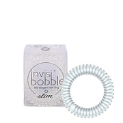 Invisibobble Slim Crystal Clear 3pz - elastici a spirale per capelli fini