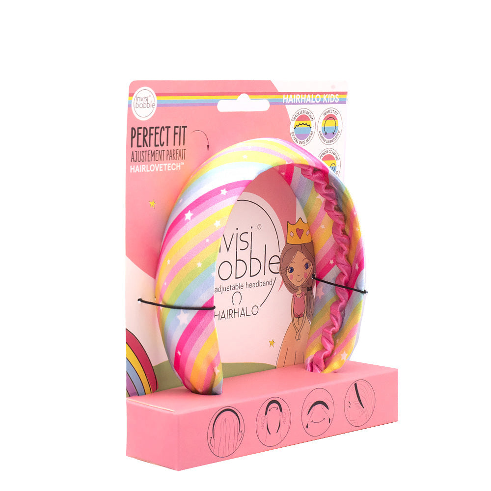 Invisibobble Kids Hairhalo  Rainbow Crown - cerchietto regolabile
