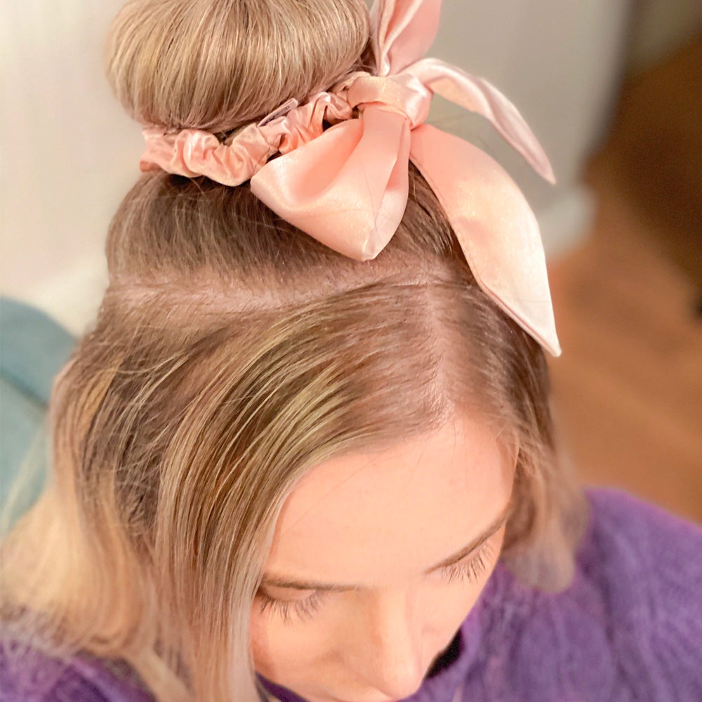 Invisibobble Sprunchie  Slim Ballerina Bow - sprunchie con nastro removibile