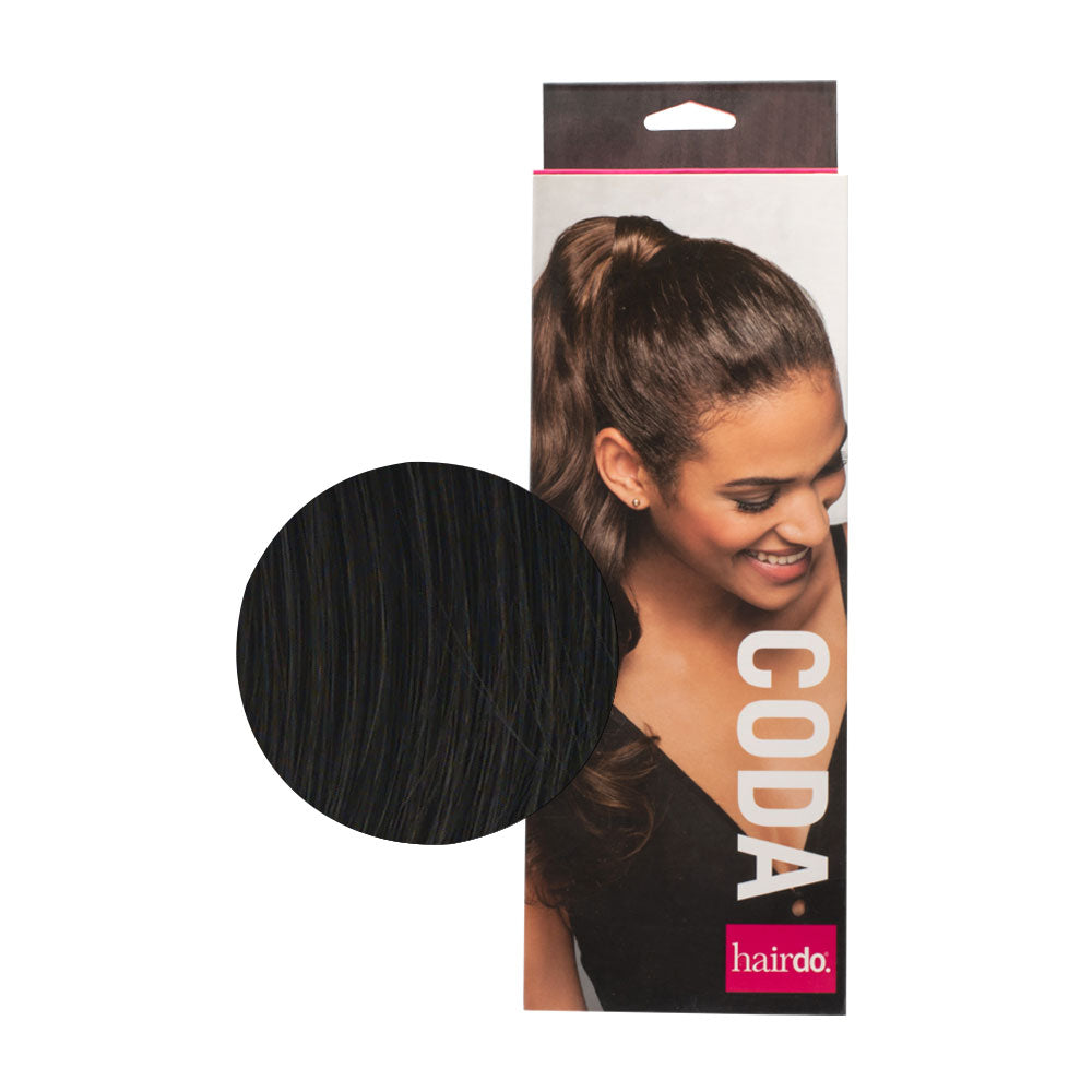 Hairdo Coda Mossa R2 Nero 58cm