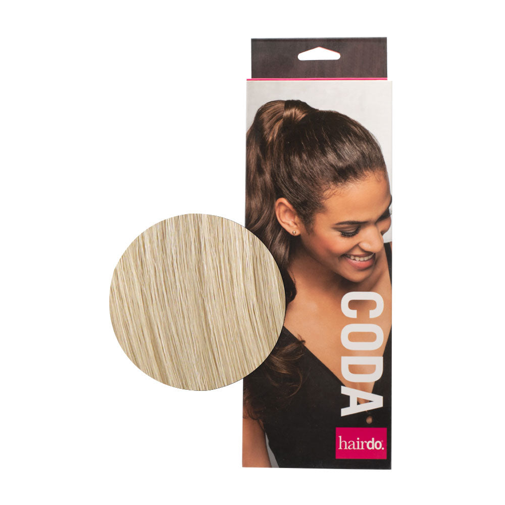 Hairdo Coda Mossa R22 Biondo Platino 58cm - coda mossa