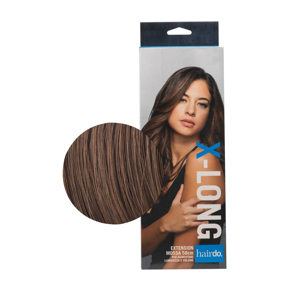Hairdo Extension Mossa Castano Chiaro Dorato 58cm - extension mossa