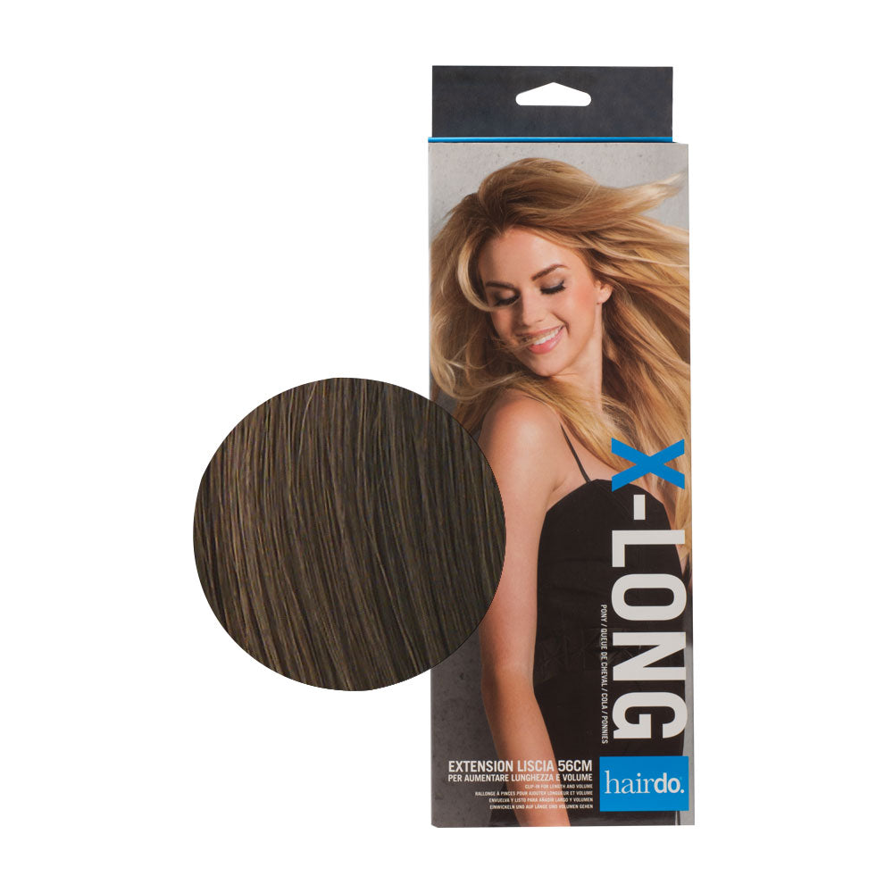 Hairdo Extension Liscia Castano Chiaro 56cm - extension liscia