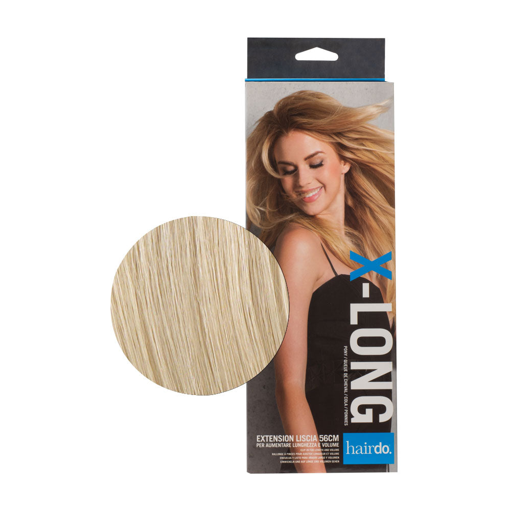 Hairdo Extension Liscia Biondo Platino 56cm - extension liscia