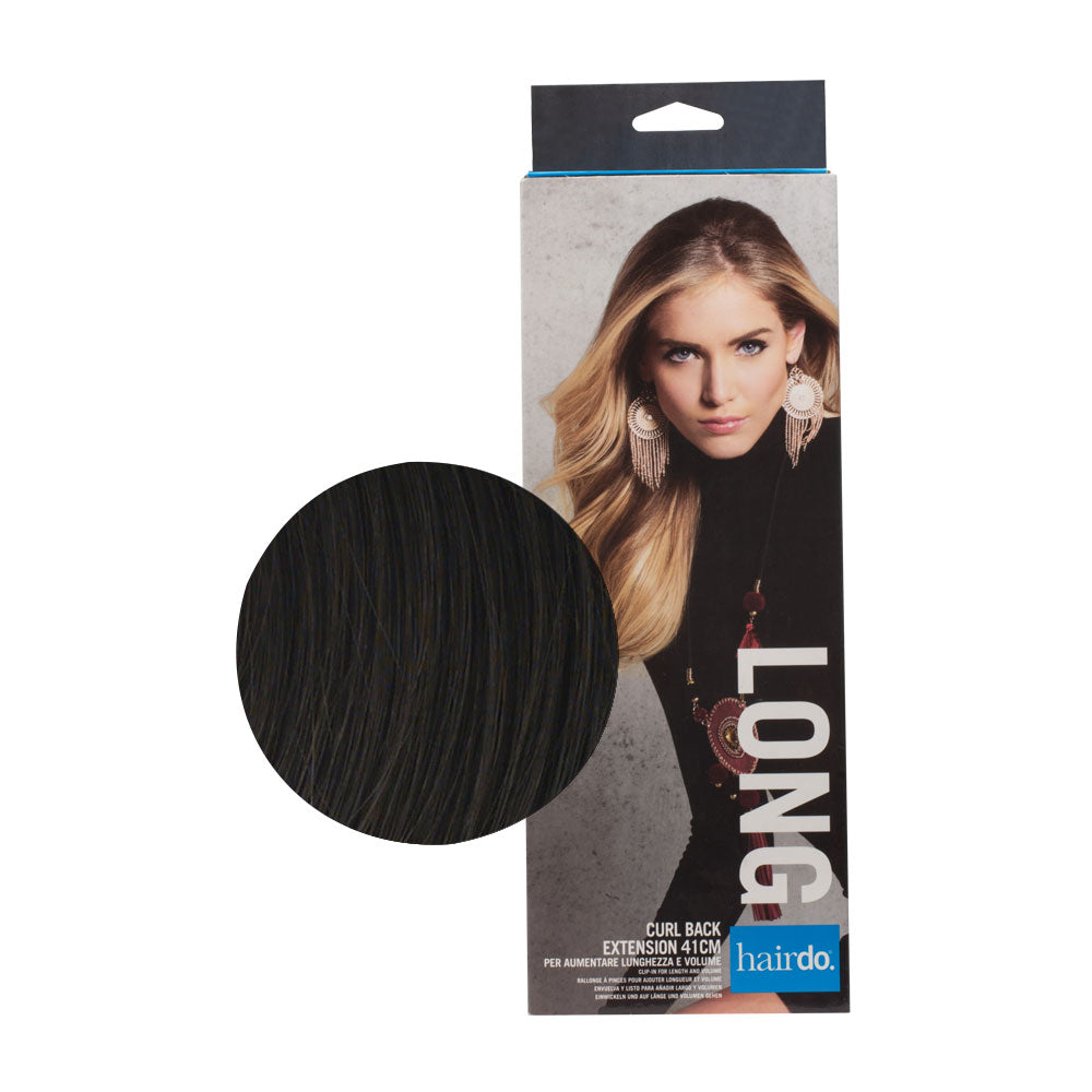 Hairdo Curl Back Extension Castano Scuro 41cm - extension  onde