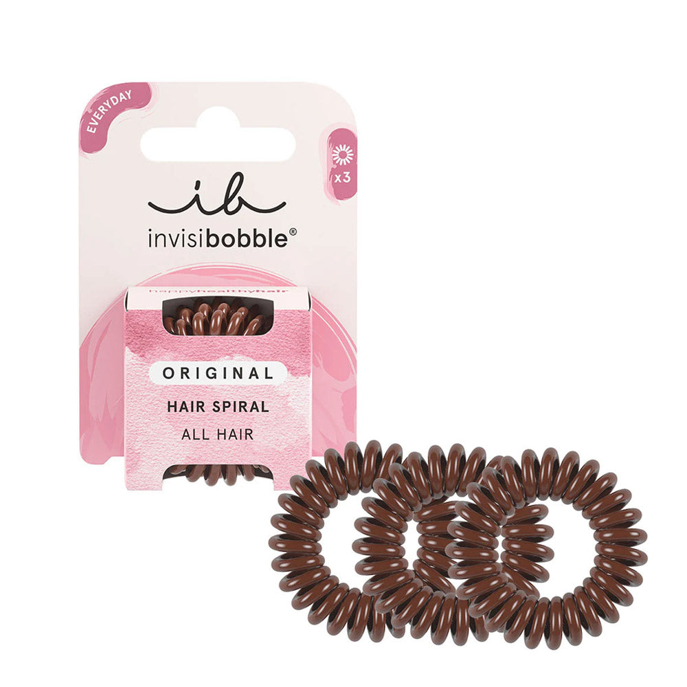Invisibobble Original Pretzel Brown 3pz  - elastico a spirale marrone