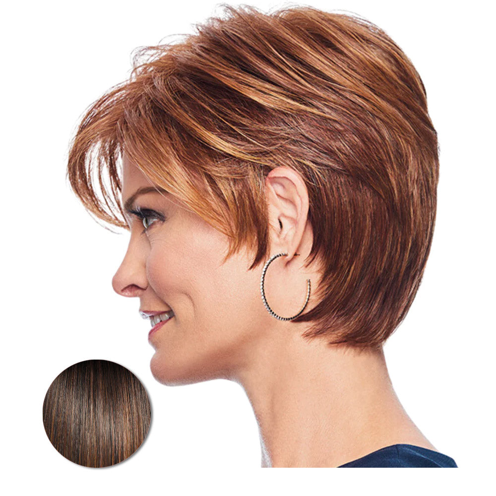 Hairdo Instant Short Cut Castano Medio Ramato - parrucca 