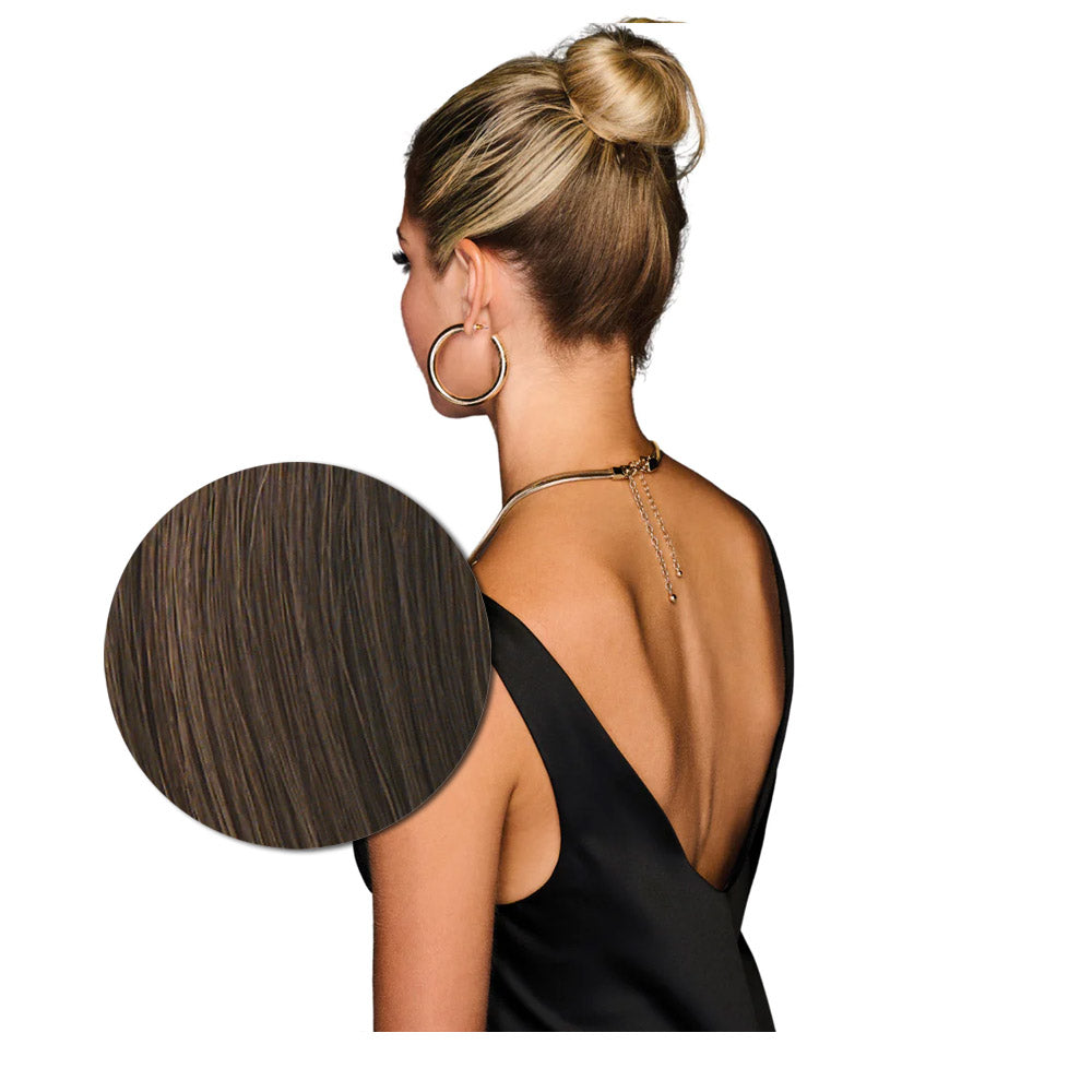 Hairdo Coda Mossa con Clip R10 Castano Chiaro 69cm