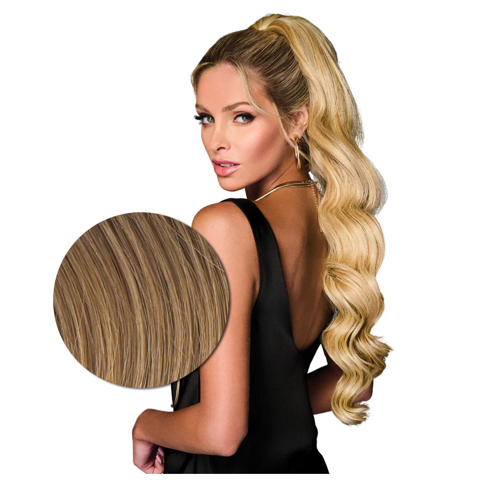 Hairdo Coda Mossa con Clip  R1416T Biondo Scuro 69cm