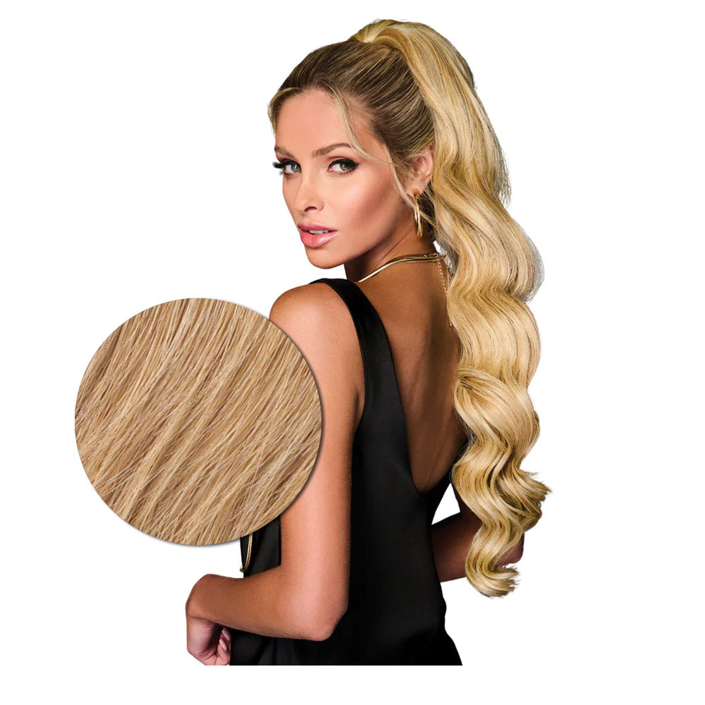 Hairdo Coda Mossa con Clip R25 Biondo Medio Dorato 69cm