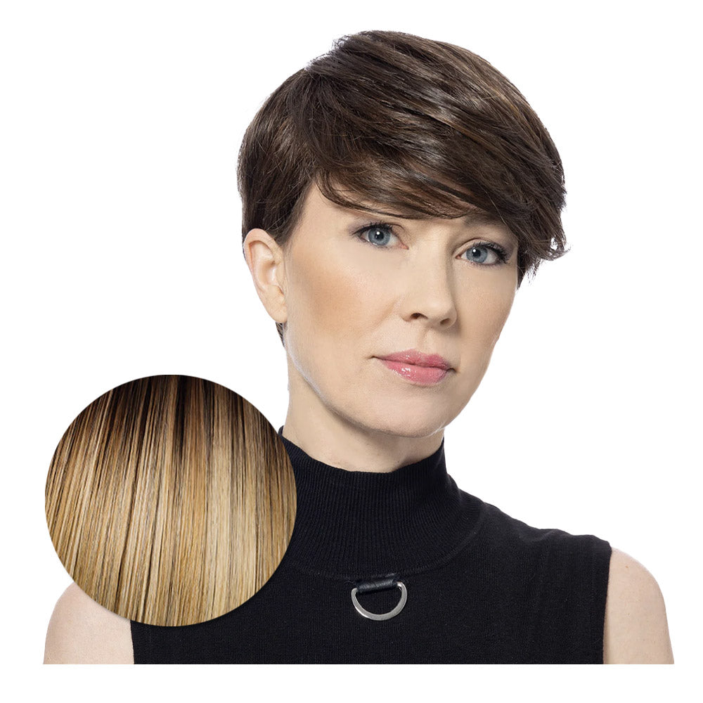Hairdo Polished Pixie Parrucca Biondo Chiaro - parrucca taglio corto