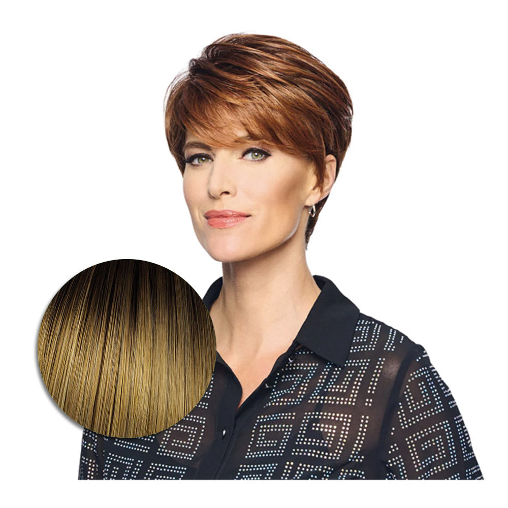Hairdo Polished Pixie Parrucca Biondo Caldo - parrucca taglio corto