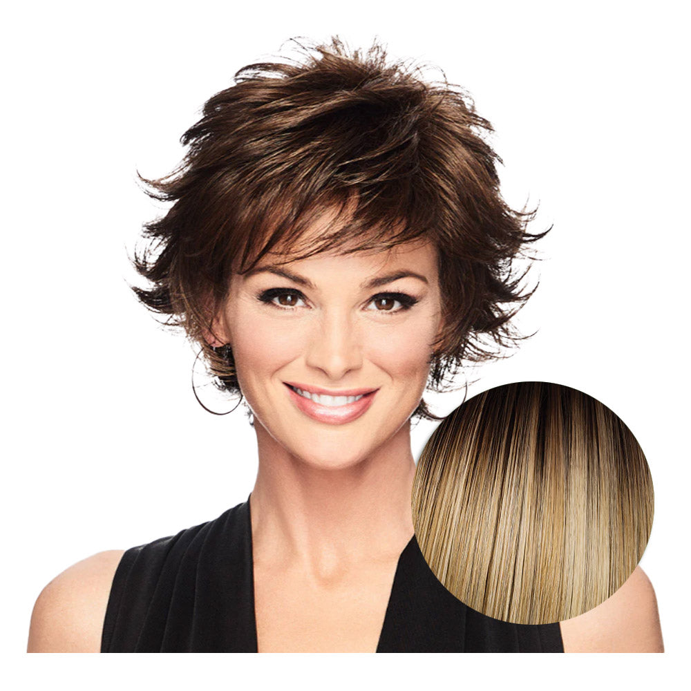 Hairdo Textured Flip Parrucca Biondo Chiaro  - parrucca taglio corto