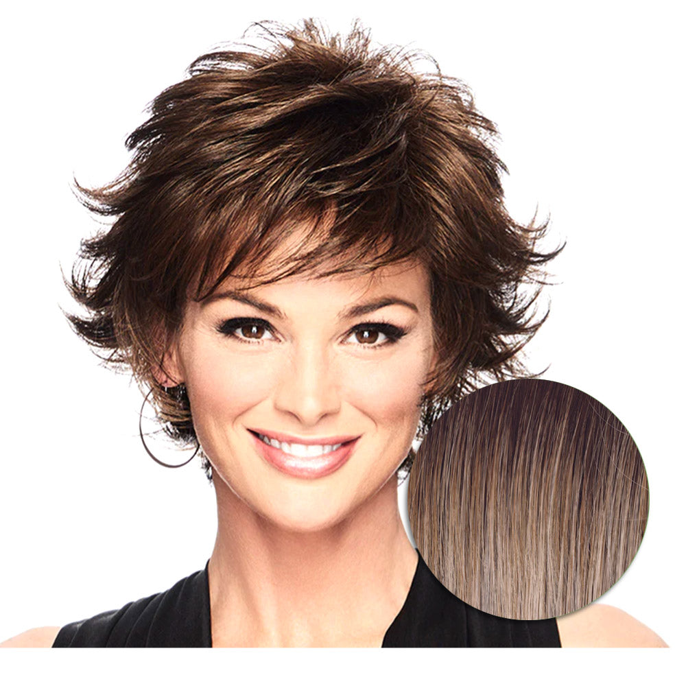 Hairdo Textured Flip Parrucca Biondo Chiaro Cenere - parrucca taglio corto