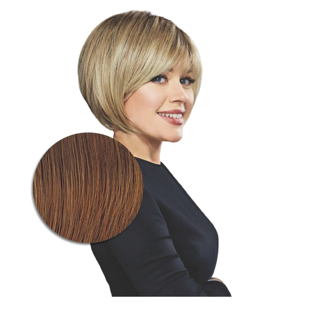 Hairdo Cool Crop Parrucca Castano Medio Rubino - parrucca taglio corto