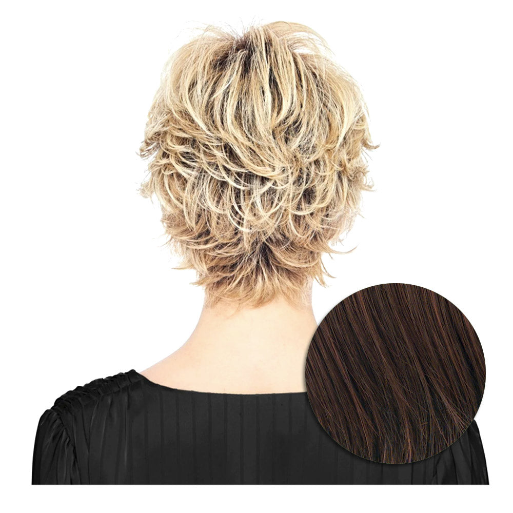 Hairdo Flirty Flip Parrucca Castano Ciliegia - parrucca taglio corto
