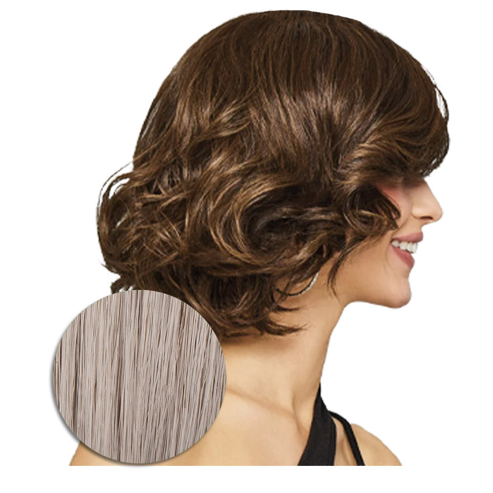 Hairdo Bombshell Bob Parrucca Grigio Chiaro - parrucca taglio medio