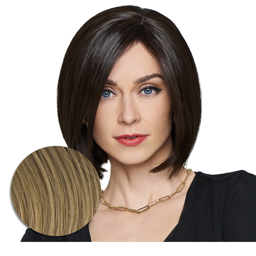 Hairdo Topper Top It Off R4 Biondo Scuro - toupet con clip removibili