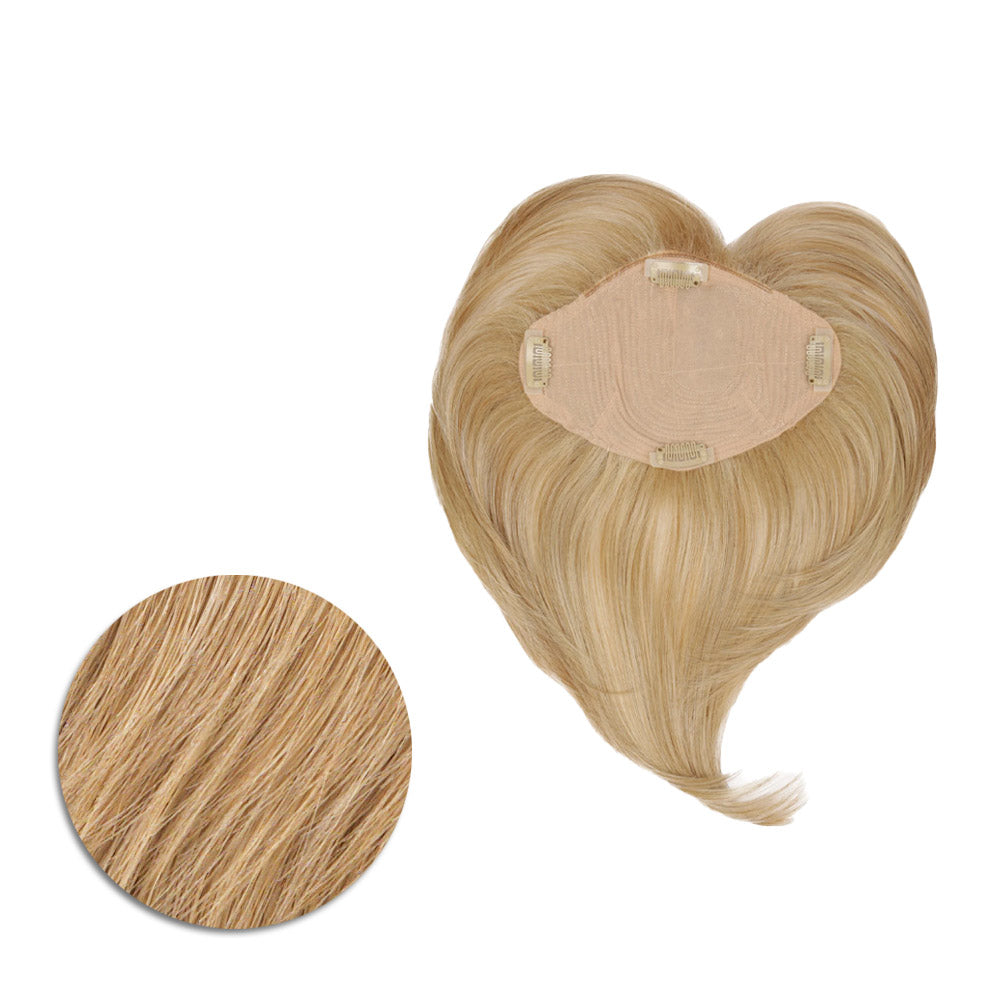Hairdo Topper Top It Off R25 Biondo Medio Dorato - toupet con clip removibili