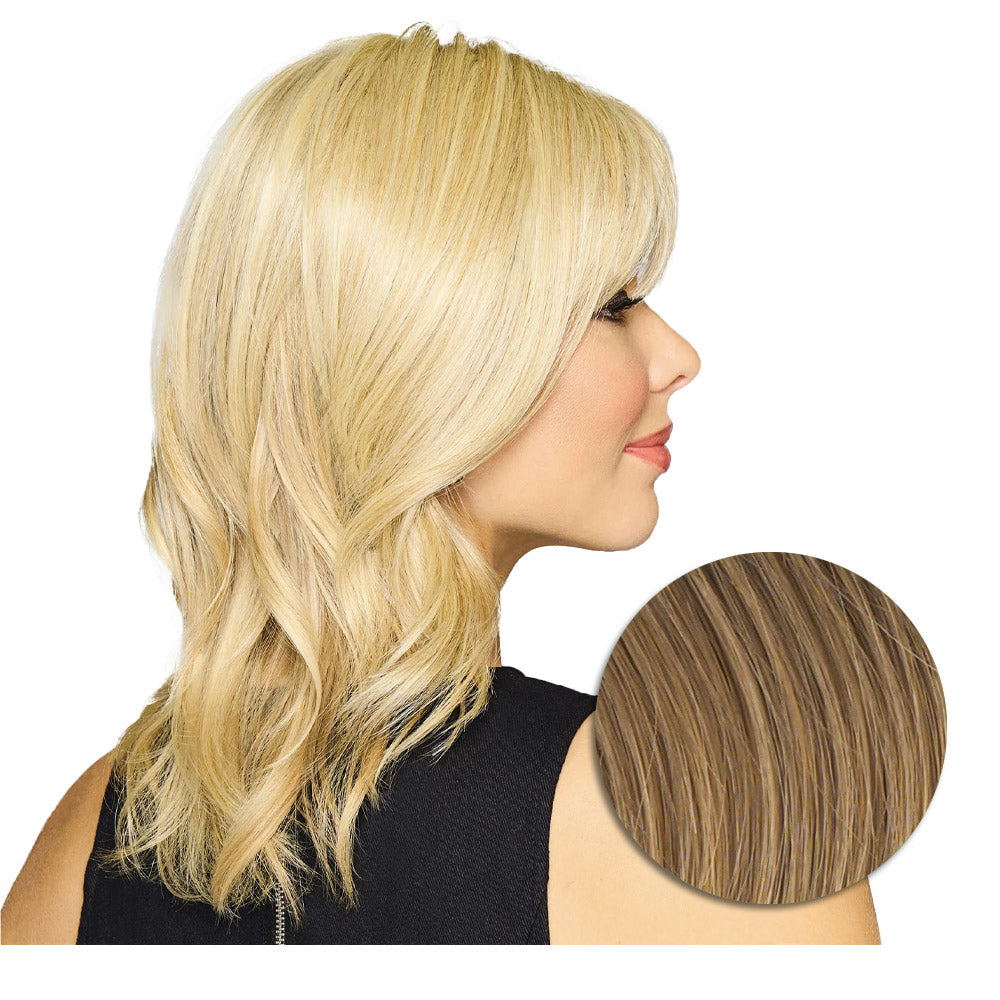 Hairdo Topper Stylish R1416T Biondo Scuro - toupet con onde