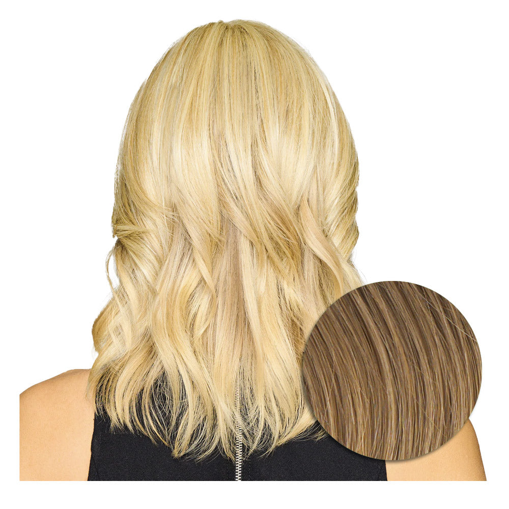Hairdo Topper Stylish R1416T Biondo Scuro - toupet con onde