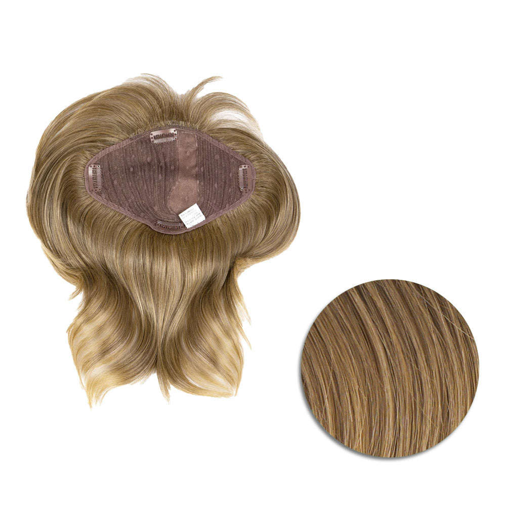 Hairdo Topper Stylish R1416T Biondo Scuro - toupet con onde