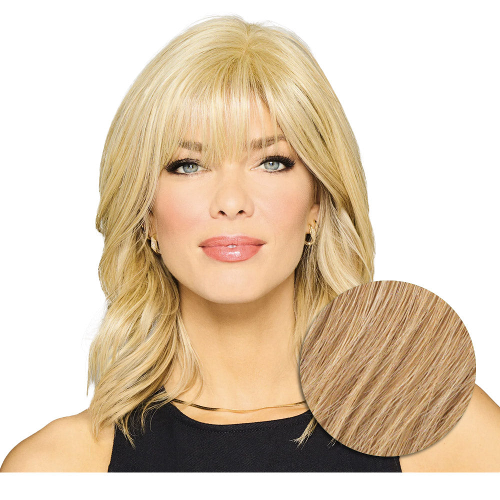 Hairdo Topper Stylish Wave R25 Biondo Medio Dorato - toupet con onde