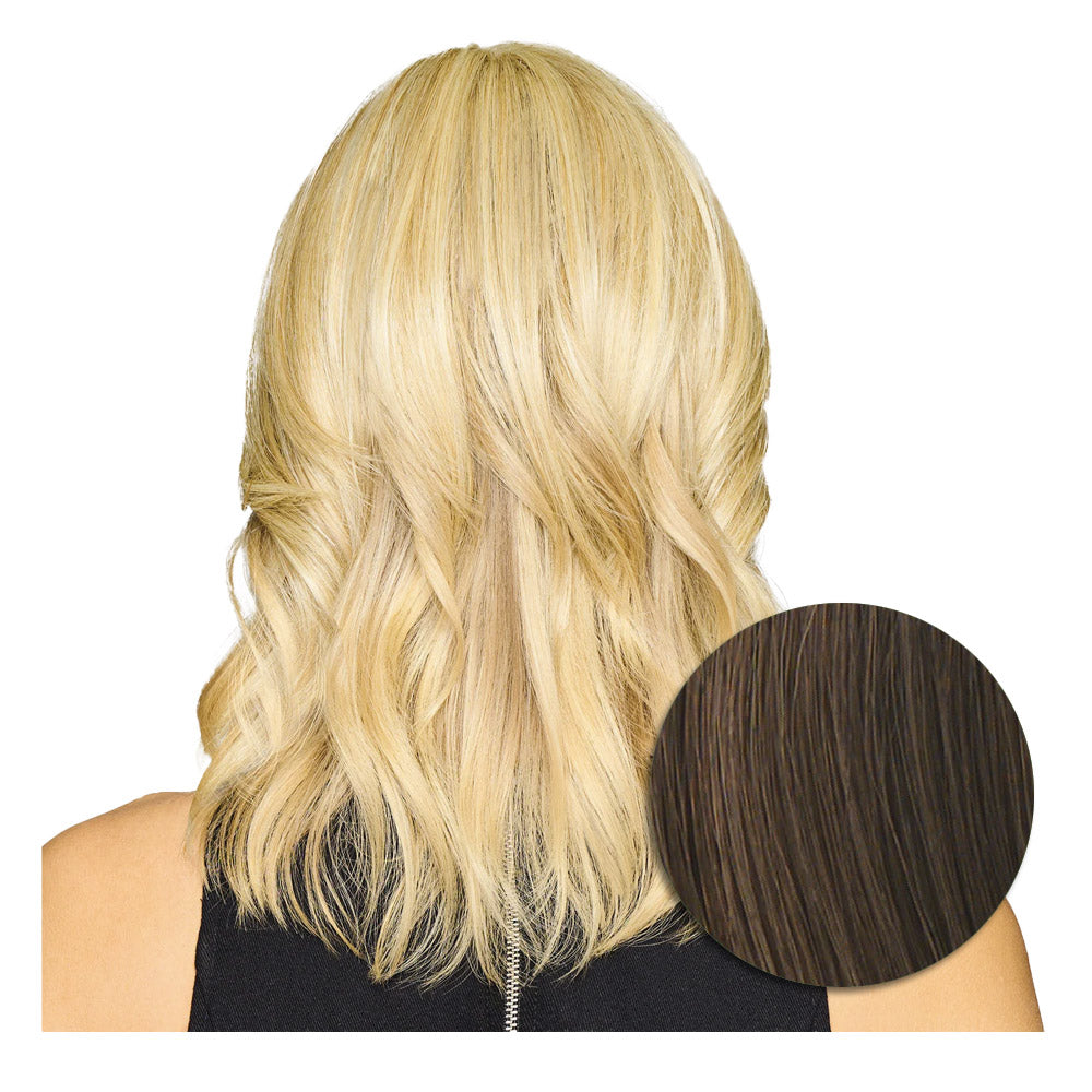 Hairdo Topper Stylish Wave R10 Castano Chiaro - toupet con onde