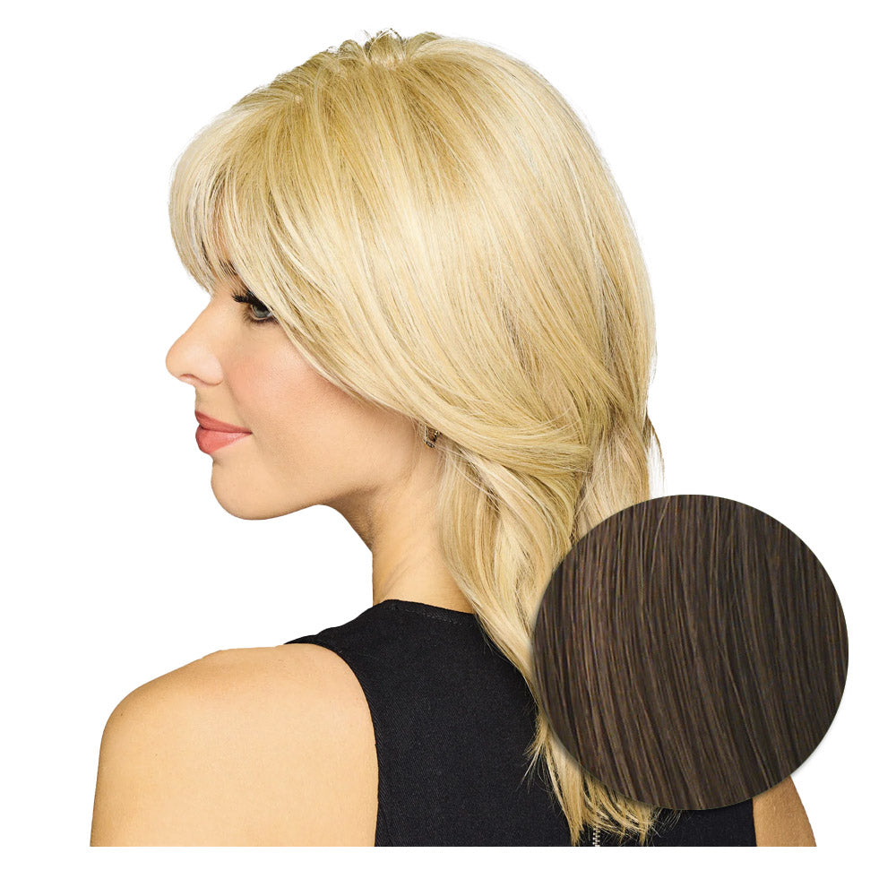 Hairdo Topper Stylish Wave R10 Castano Chiaro - toupet con onde