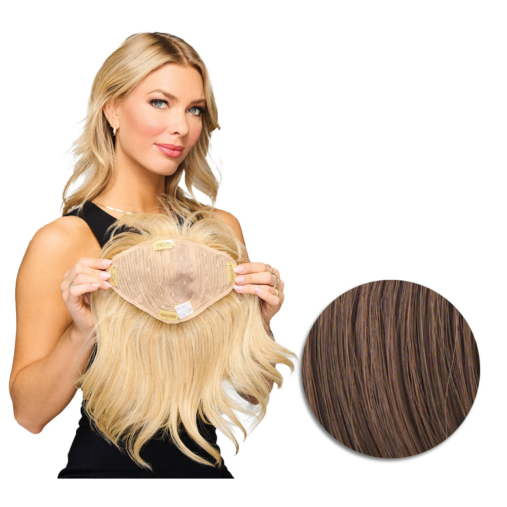 Hairdo Topper Stylish  Wave R830 Castano Chiaro Dorato - toupet con onde