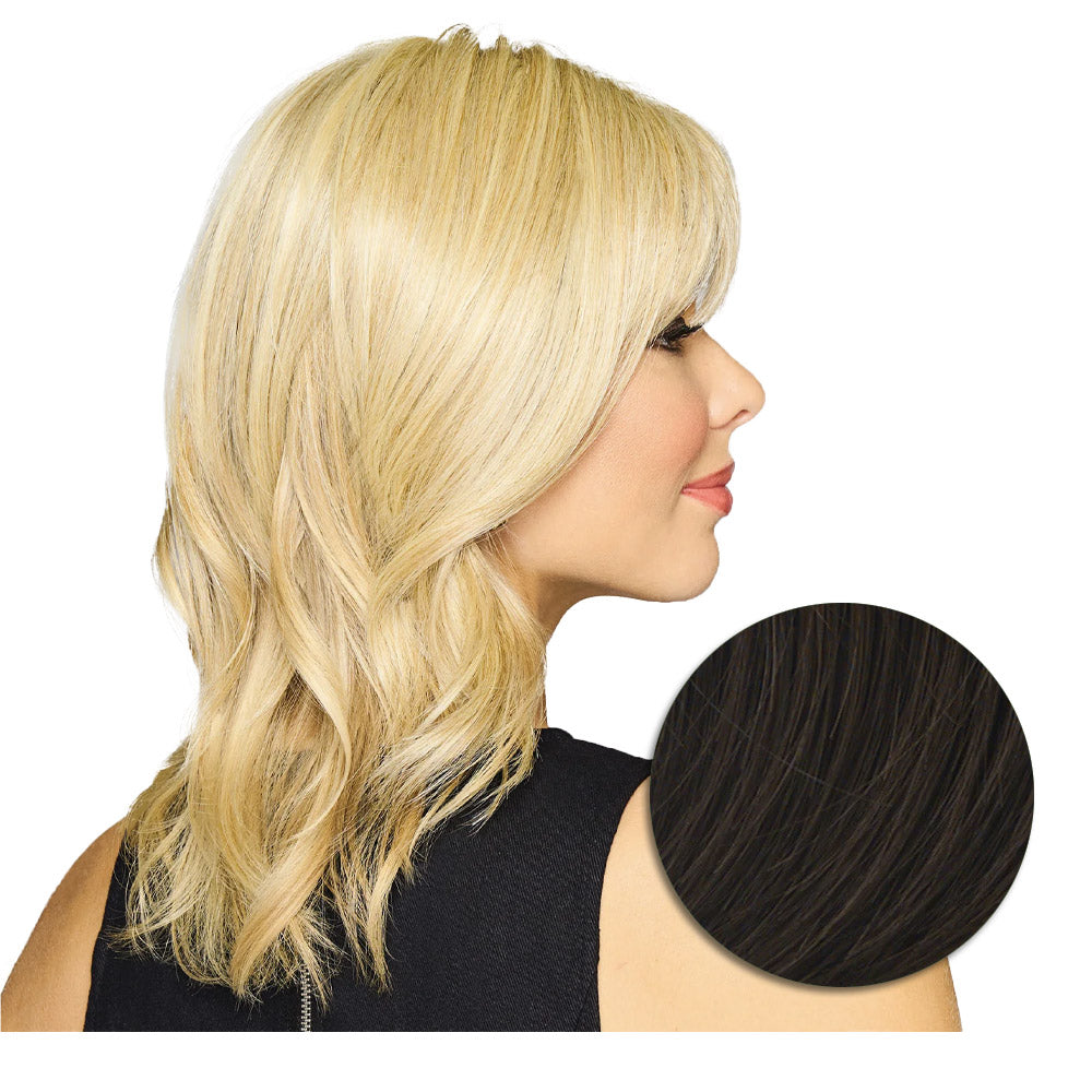 Hairdo Topper Stylish Wave R6 Castano Medio - toupet con onde