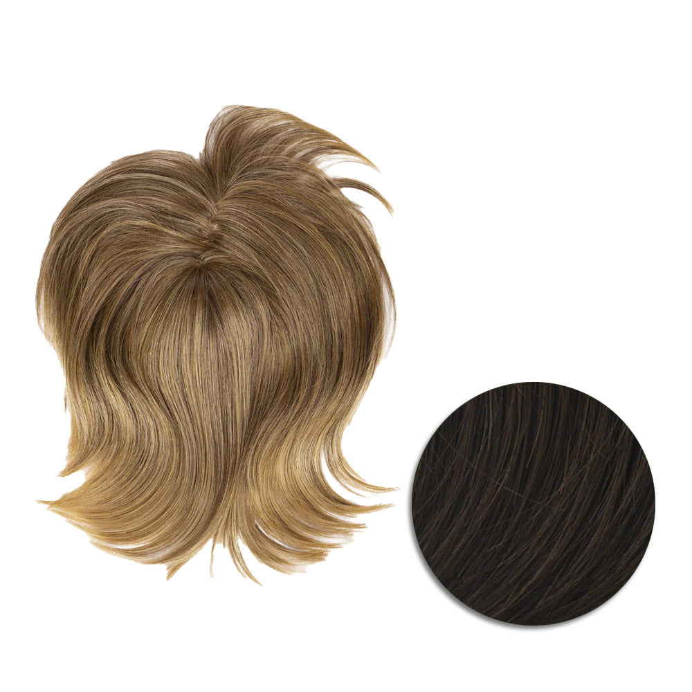 Hairdo Topper Stylish Wave R6 Castano Medio - toupet con onde