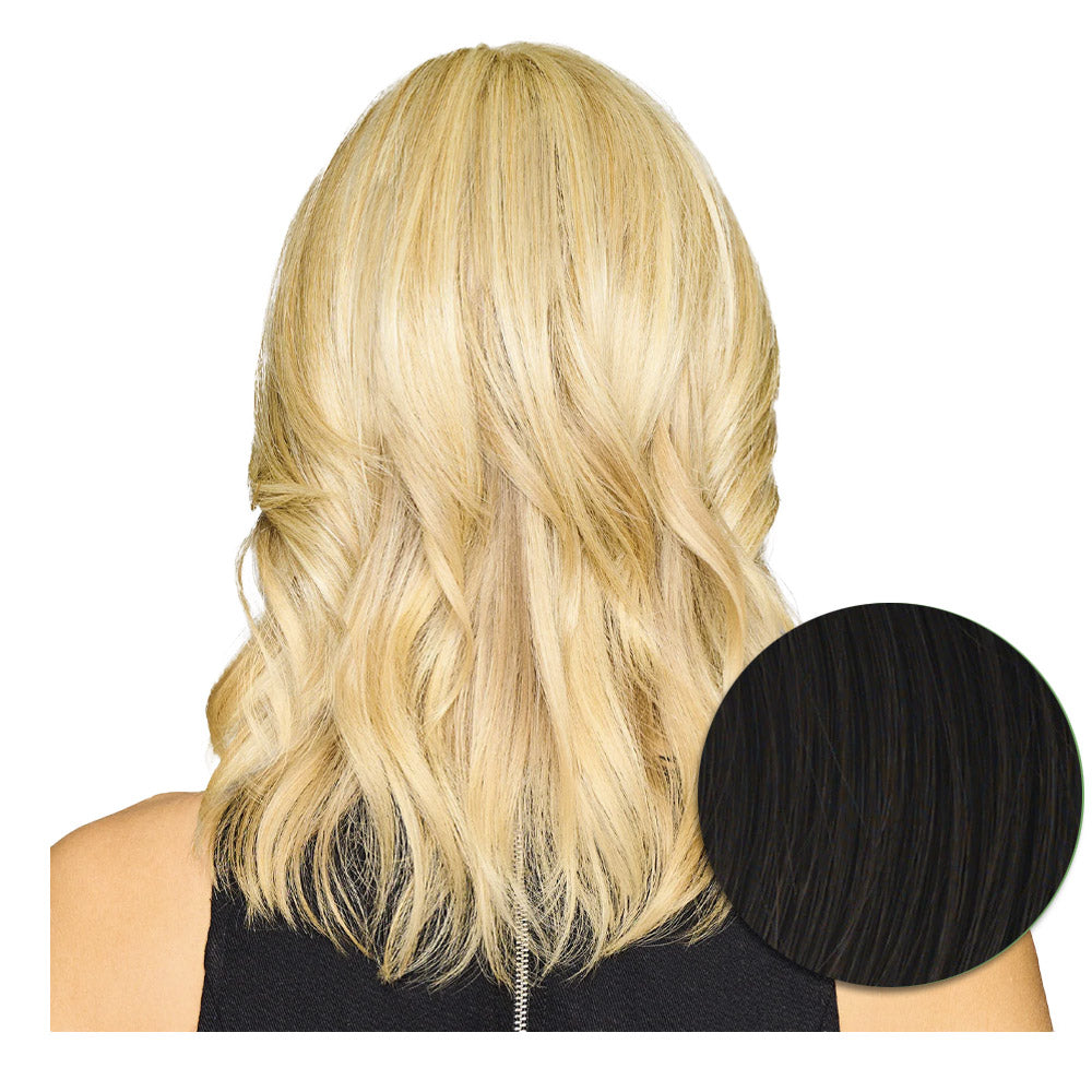 Hairdo Topper Stylish Wave R4 Castano Scuro - toupet con onde