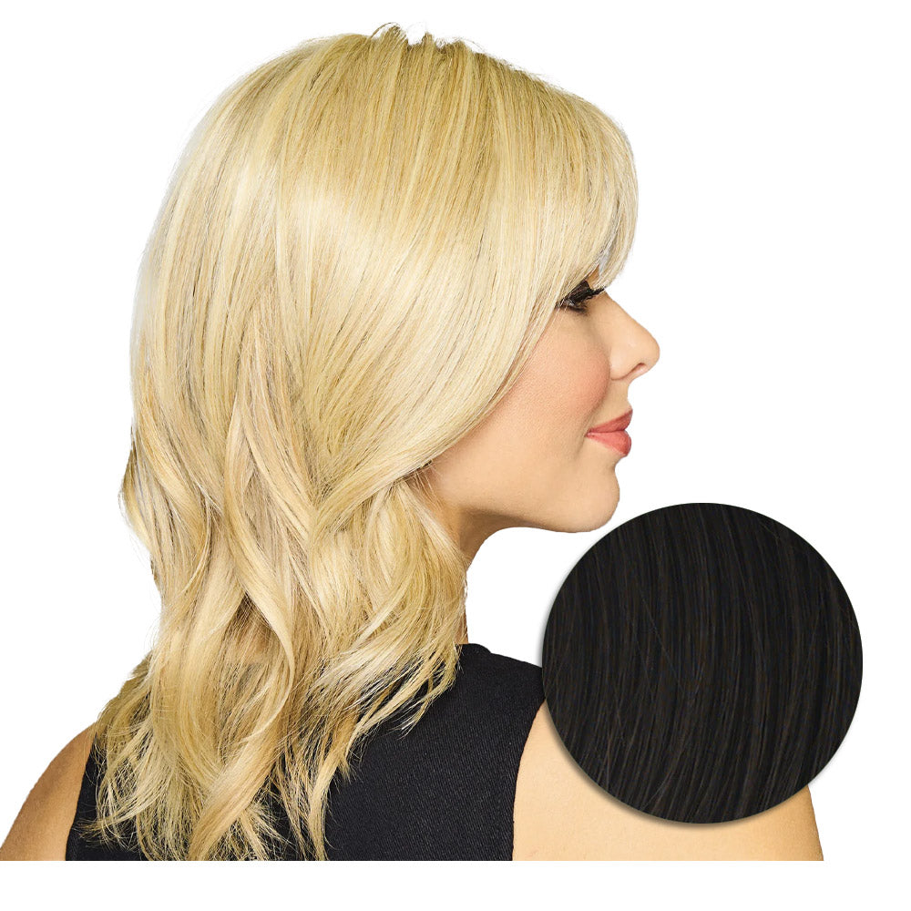 Hairdo Topper Stylish Wave R4 Castano Scuro - toupet con onde