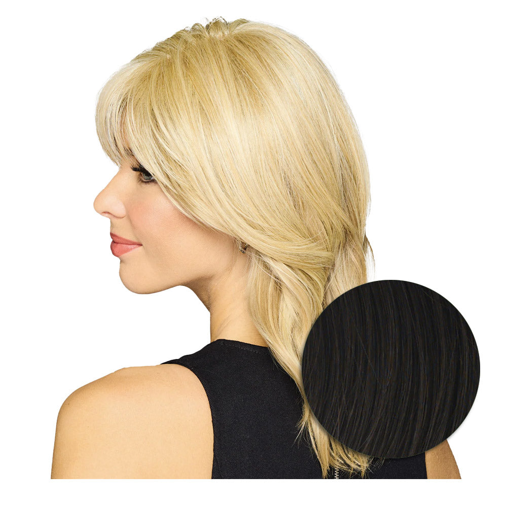 Hairdo Topper Stylish Wave R4 Castano Scuro - toupet con onde