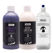 Wahl Pro Pet Diamond White Shampoo 500ml Groom Conditioner 500ml Mixing Bottle