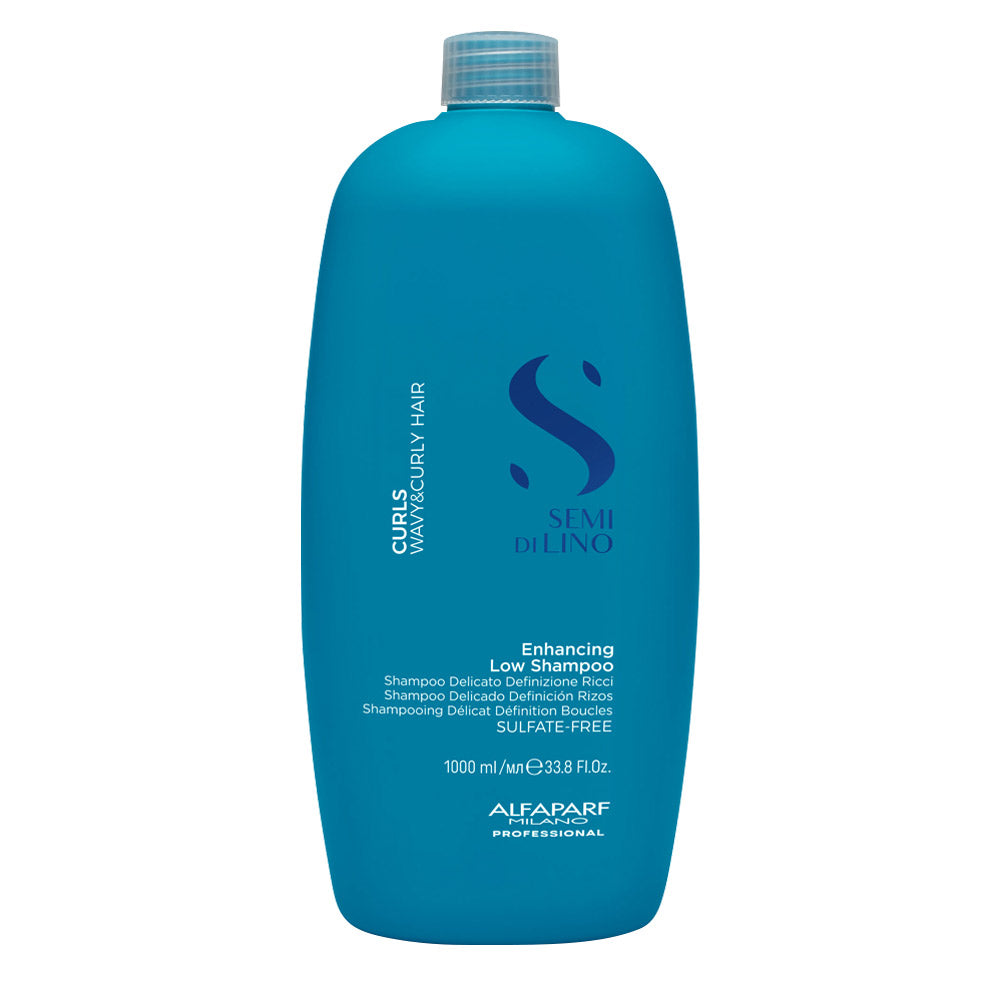 Alfaparf Milano Semi di Lino Curls Enhancing Low Shampoo 1000ml - shampoo