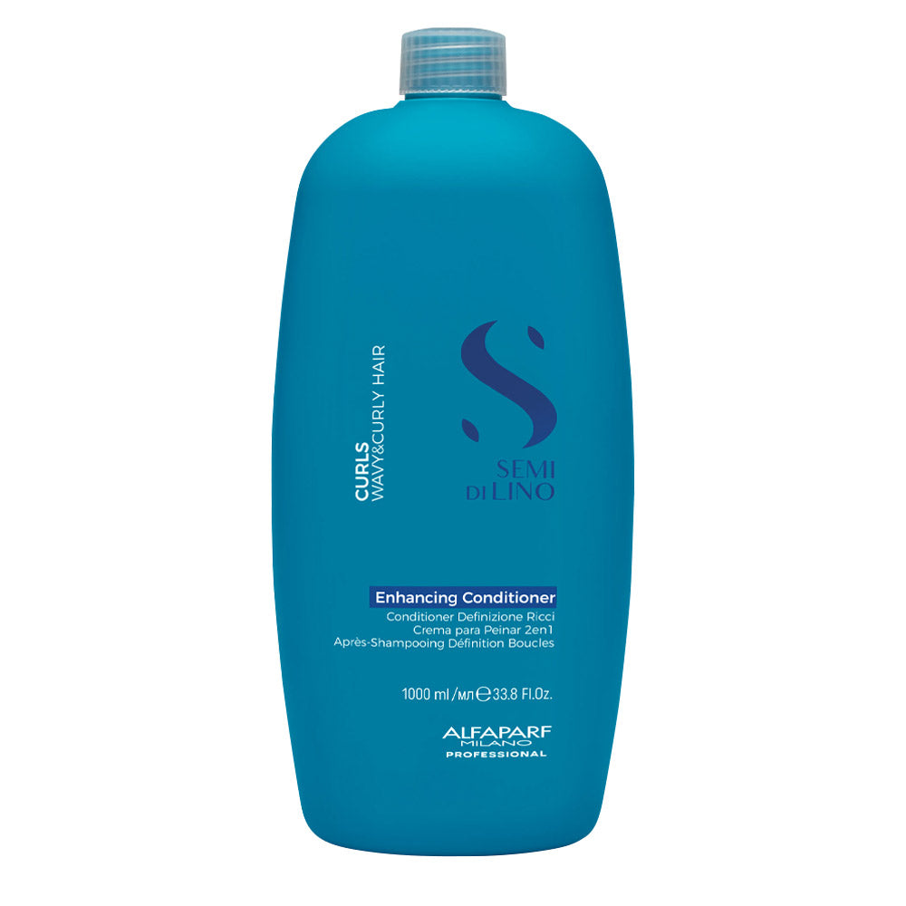 Alfaparf Milano Semi di Lino Curls Enhancing Conditioner 1000ml - balsamo