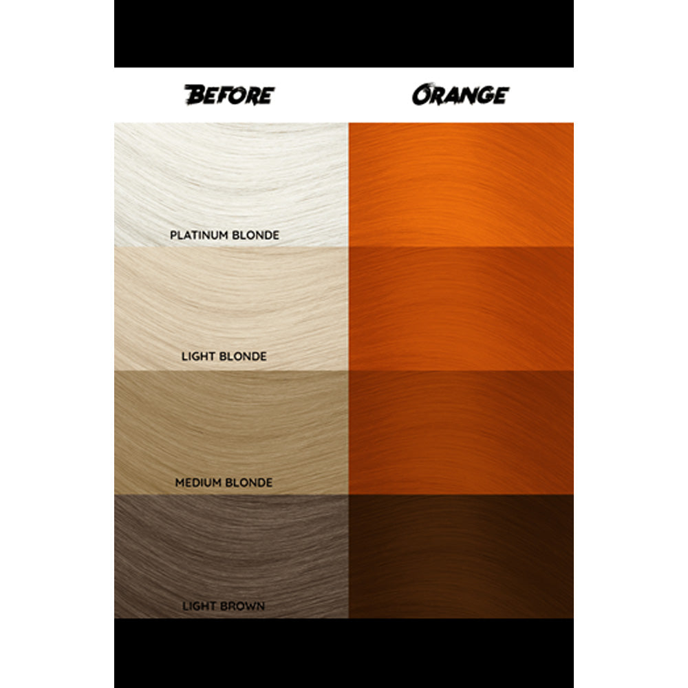Crazy Color Orange no 60, 100ml - crema colorante arancio