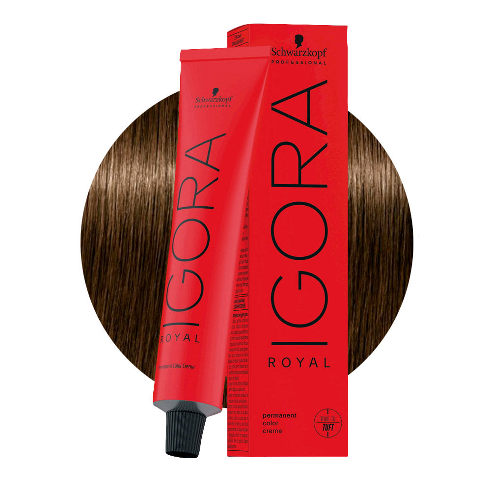 Schwarzkopf Igora Royal  5-4 Castano Chiaro Beige 60ml - colorazione permanente