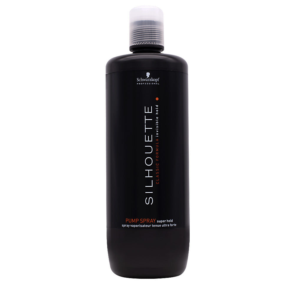 Schwarzkopf Silhouette Pump Spray Super Hold 1000ml - spray tenuta super forte